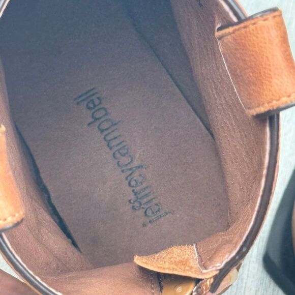 Jeffrey Campbell Zhenya Pointed Toe Western Boot Tan size 6. - Picture 8 of 12